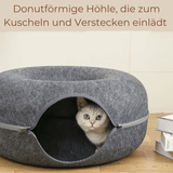 TASANO FELLY - Komfortable Katzenhöhle, die Krallen & Möbel schont