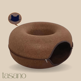 TASANO FELLY - Komfortable Katzenhöhle, die Krallen & Möbel schont