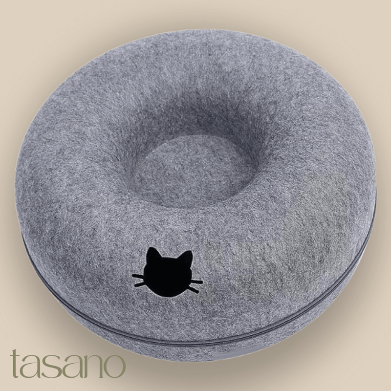 TASANO FELLY - Komfortable Katzenhöhle, die Krallen & Möbel schont