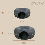 TASANO FELLY - Komfortable Katzenhöhle, die Krallen & Möbel schont