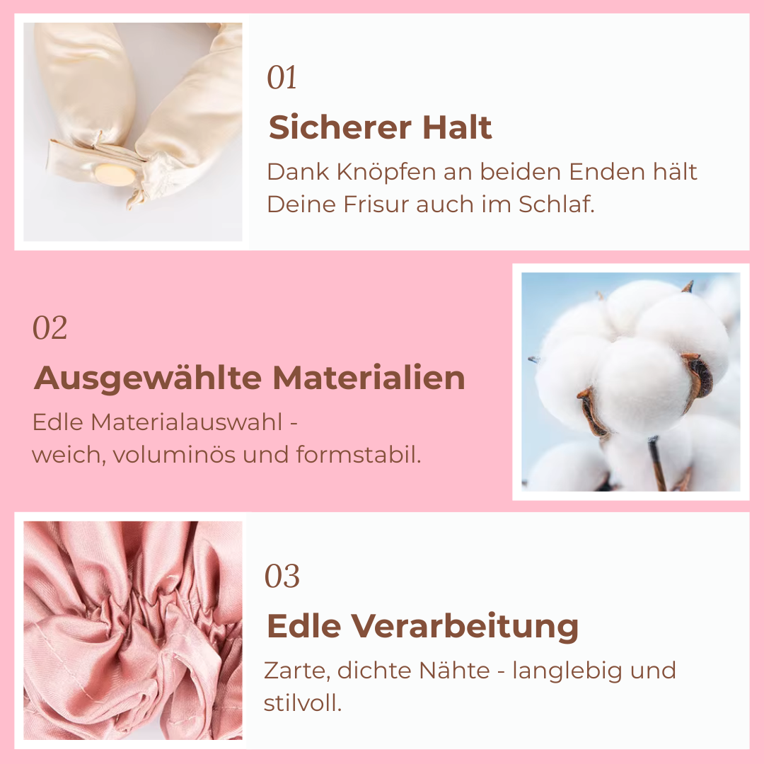 TASANO LÉONIE - Exklusiver Lockenformer für traumhafte Wellen über Nacht